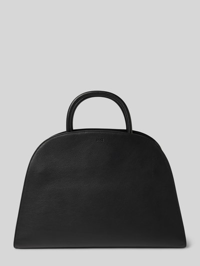BOSS Henkeltasche aus Rindsleder Black 4