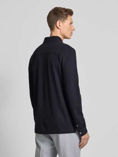 Fynch-Hatton Freizeithemd mit Button-Down-Kragen Marine 5