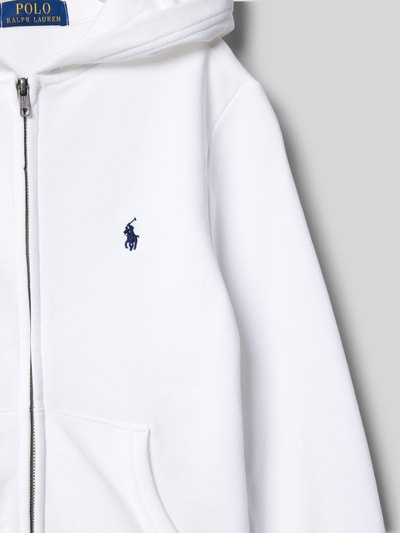 Polo Ralph Lauren Teens Sweatjacke mit Kapuze Weiss 2