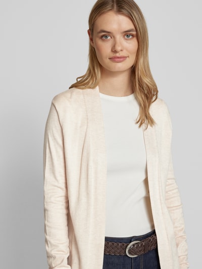 Soyaconcept Cardigan aus Viskose-Mix mit Schalkragen Modell 'DOLLIE' Beige 3