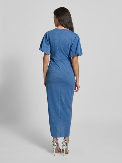 V by Vera Mont Cocktailjurk in wikkellook Lichtblauw - 5