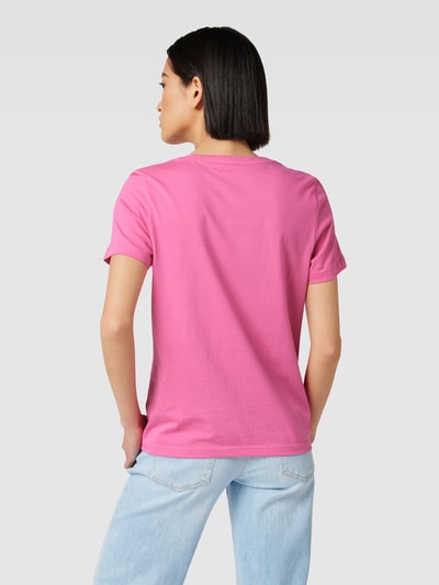 s.Oliver RED LABEL T-Shirt mit Statement-Print Pink 5