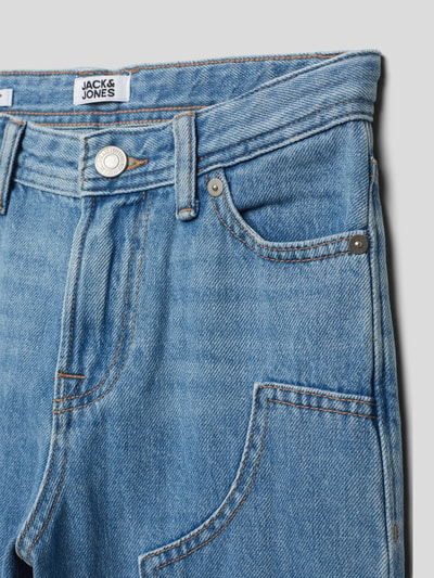 Jack & Jones Jeans aus Baumwolle mit Zierbesatz Modell 'CHRIS' Blau 2