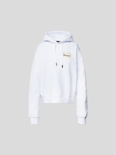 Dsquared2 Hoodie mit Label-Detail Weiss 2