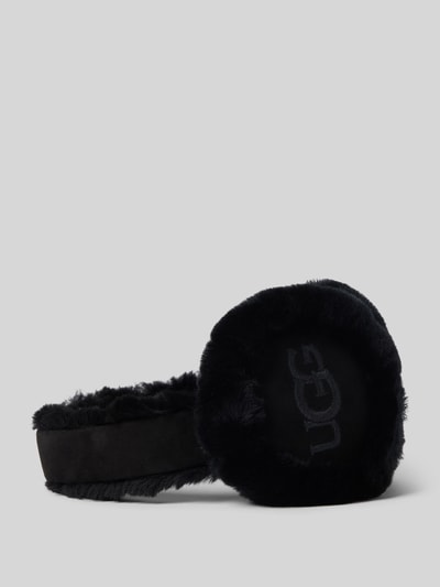 UGG Ohrenwärmer aus echtem Leder Black 3