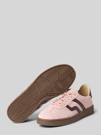 GANT Sneakersy z czystej skóra model 'Cuzima' Jasnoróżowy melanż 4