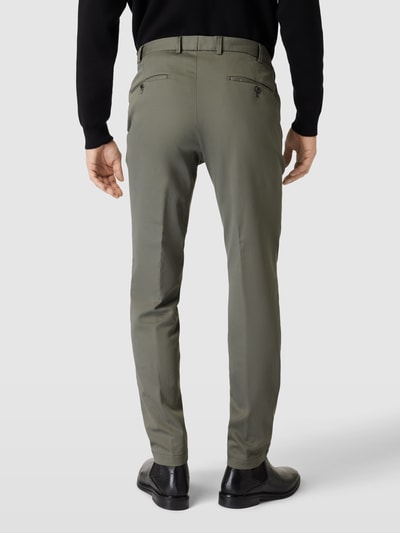 Hiltl Spodnie materiałowe z kieszeniami z tyłu model ‘Tourist 2.0’ Średnioszary 5