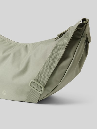 Gotbag Schoudertas met labelprint, model 'MOON' Kaki - 3