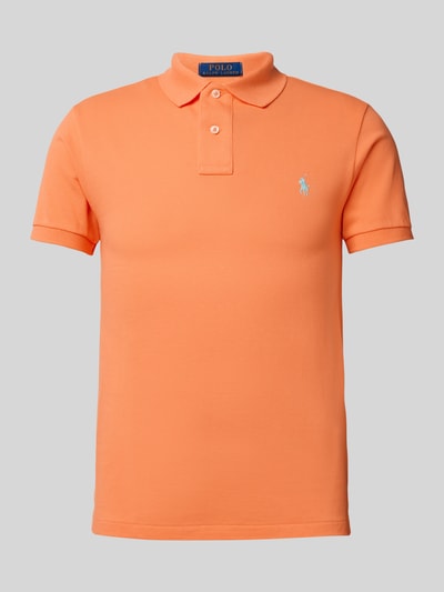 Polo Ralph Lauren Poloshirt mit Label-Stitching Orange 1