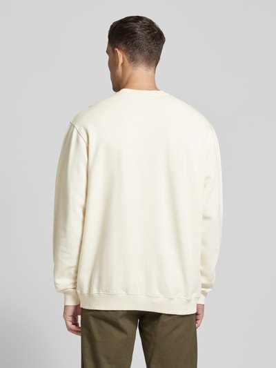 Forét Sweatshirt mit Motiv-Stitching Modell 'DREAM' Offwhite 5