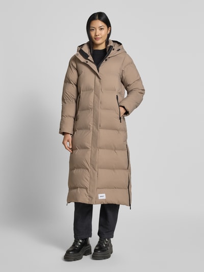 khujo Steppmantel mit Reißverschlusstaschen Modell 'MAYLA3' Beige 4