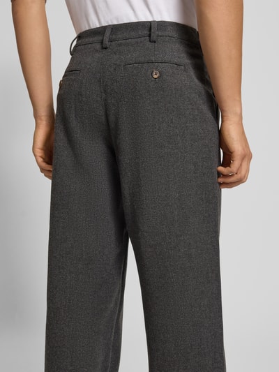 PROHIBITED Broek met plooien en achterzakken Donkergrijs - 3