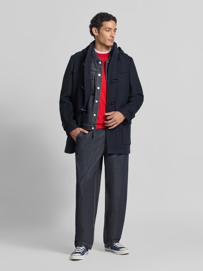 Jake*s Studio Men Loose Fit Jeans aus reiner Baumwolle Dunkelblau 1