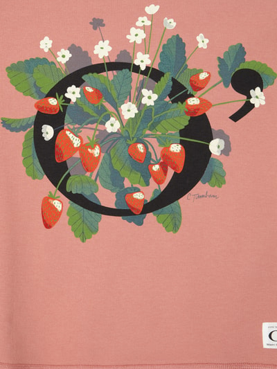 Marc O'Polo Sweatshirt mit Logo-Print Rosa 2