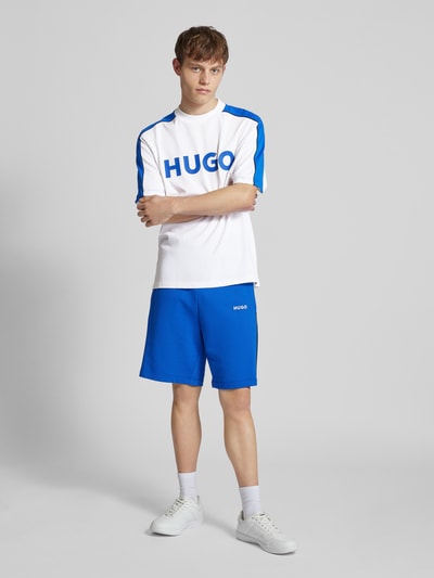 Hugo Blue NU NIEUW bij P&C*: T-shirt met logoprint Wit - 1