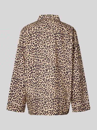 POCKIES Pyjama-Oberteil mit Knopfleiste Camel 3