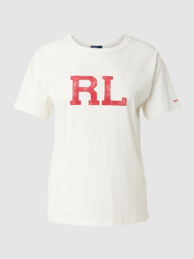 Polo Ralph Lauren T-Shirt mit Label-Print Offwhite 2