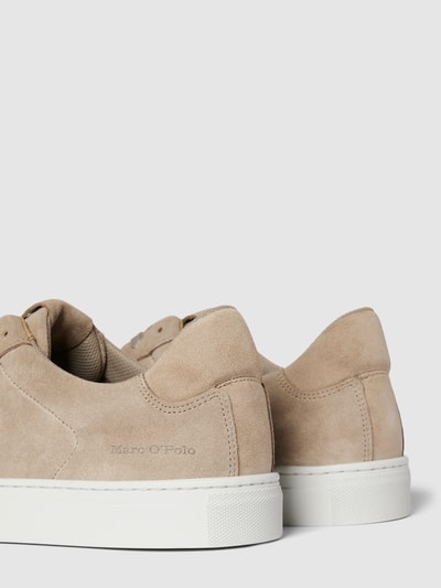 Marc O'Polo Sneakers in effen design Taupe - 2