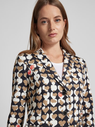 Marc Cain Blazer mit aufgesetzten Taschen Marine 3