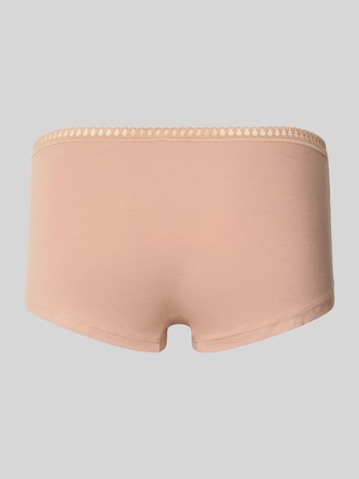 Sloggi Pants mit Label-Print im 3er-Pack Modell 'GO Crush' Beige 3