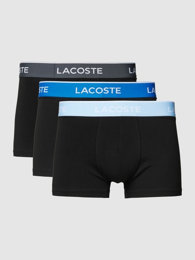 Lacoste Trunks mit Label-Bund im 3er-Pack Royal 1