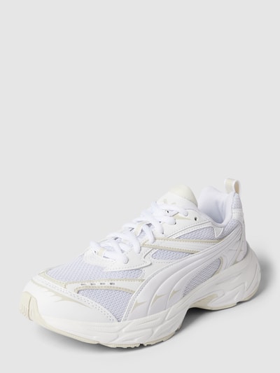 Puma Sneaker mit Label-Stitching Modell 'Morphic Base' Weiss 1