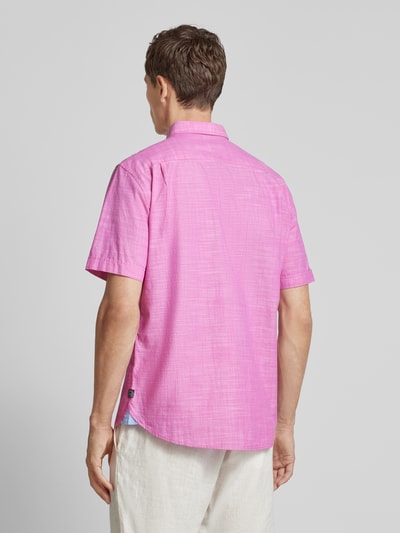 Christian Berg Men Regular Fit Freizeithemd mit Button-Down-Kragen Pink 5