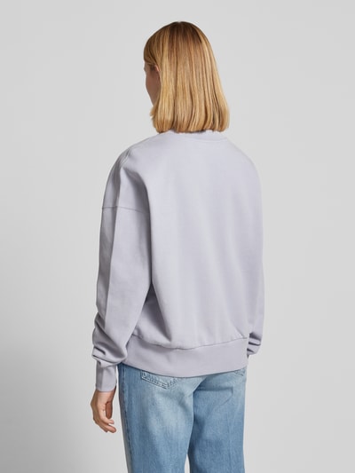 Armedangels Oversized Sweatshirt mit gerippten Abschlüssen Lavender 5