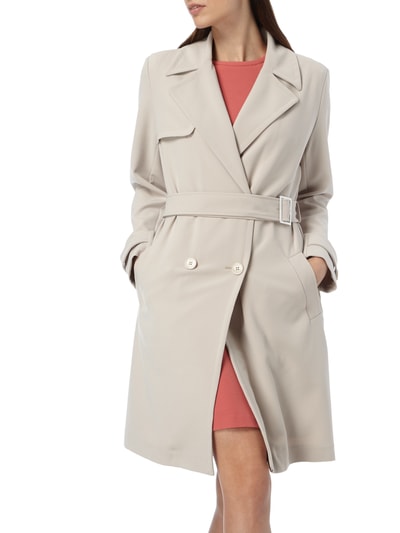 Jake*s Collection Trenchcoat mit 2-reihiger Knopfleiste  Stein 4