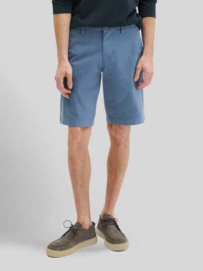 Marc O'Polo Regular Fit Chinoshorts aus Baumwoll-Mix Blau 4