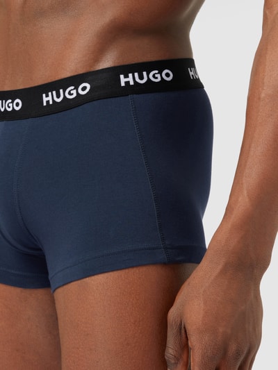 HUGO CLASSIFICATION Trunks mit Label-Details im 3er-Pack Dunkelblau 3