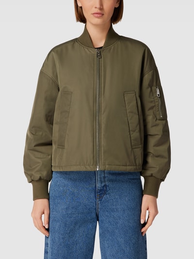 Marc O'Polo Bomberjacke mit Stehkragen Khaki 4