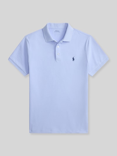 Polo Ralph Lauren regular fit poloshirt van katoenmix Bleu - 2