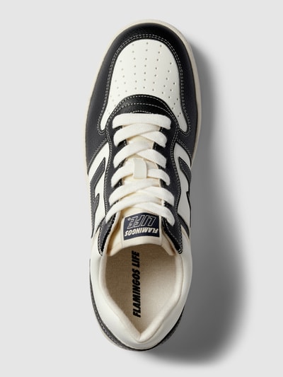 Flamingos Life Sneakers met labeldetails, model 'RETRO 86s' Zwart - 3