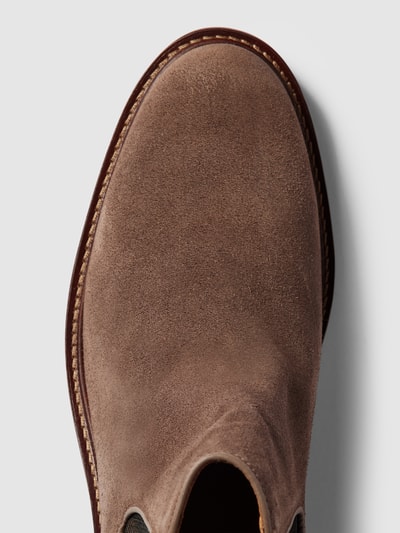 Gant Chelsea boots met rubberen inzetten, model 'Akron' Taupe - 4