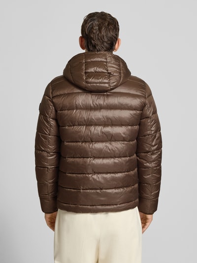 Strellson Regular Fit Steppjacke mit Storm Cuffs Modell 'BAVENO' Dunkelbraun 5