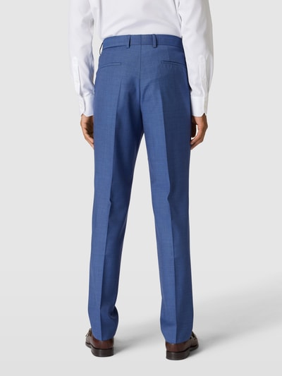 BOSS Pantalon met geweven motief, model 'Lenon' Blauw - 5