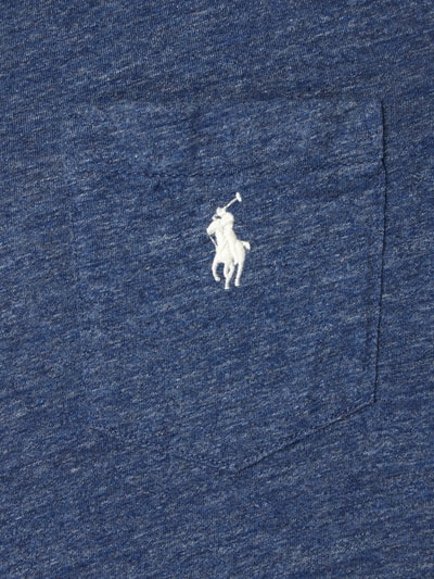 Polo Ralph Lauren T-Shirt aus Baumwolle Rauchblau Melange 2