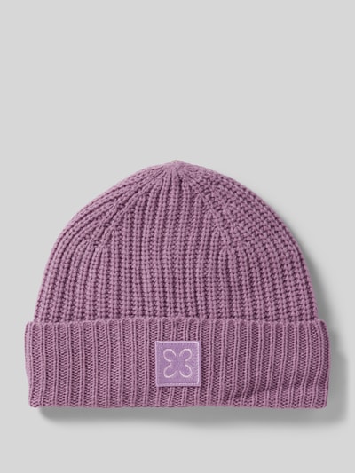 Codello Beanie met brede omslag Lila - 1