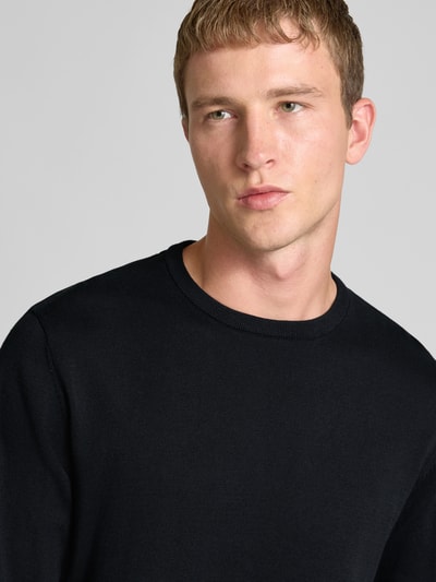 Jack & Jones Longsleeve met ronde hals Zwart - 3