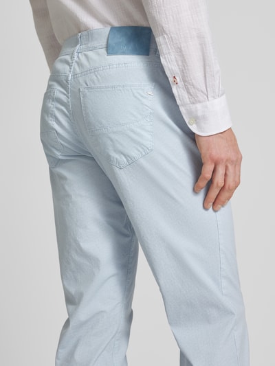 Brax Spodnie o kroju regular fit z 5 kieszeniami model ‘CADIZ’ Jasnoniebieski 3