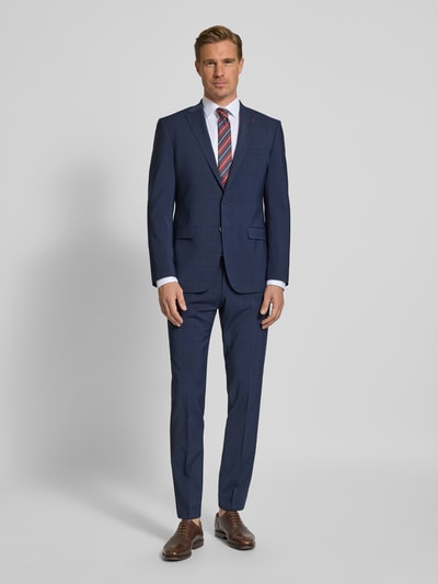 Roy Robson Slim fit pak met 2-knoops colbert en pantalon Marineblauw - 1