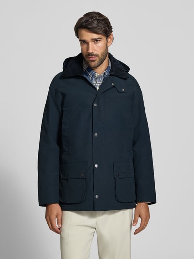 Barbour Regular Fit Funktionsjacke mit Kapuze Marine 4
