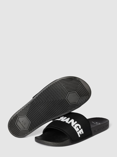 ARMANI EXCHANGE Slides mit Label-Applikation Black 5