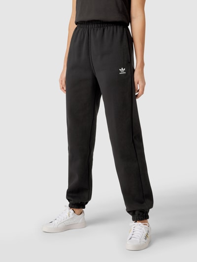 adidas Originals Sweatbroek met logostitching Zwart - 4