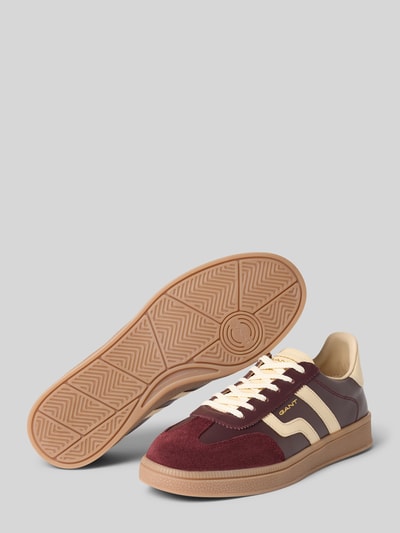 GANT Sneakers van echt leer model 'Cuzima' Bordeaux - 4