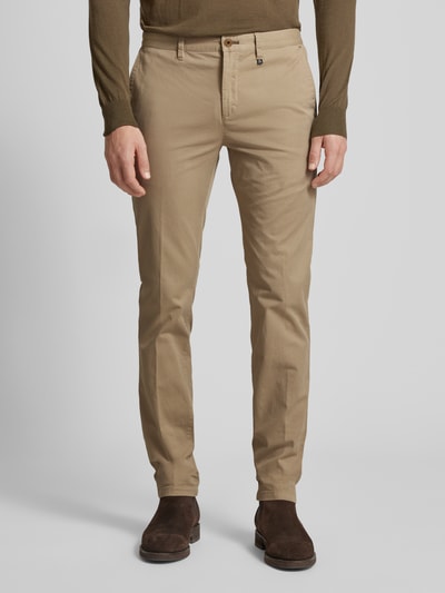 Marc O'Polo Slim Fit Chino aus Baumwolle Sand 4