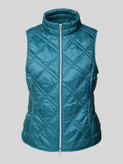 Betty Barclay Bodywarmer met opstaande kraag Petrol - 2