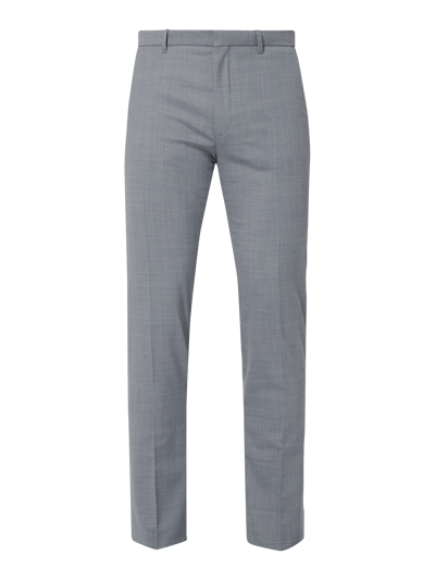 Drykorn Slim fit pantalon met geweven motief Lichtgrijs - 2