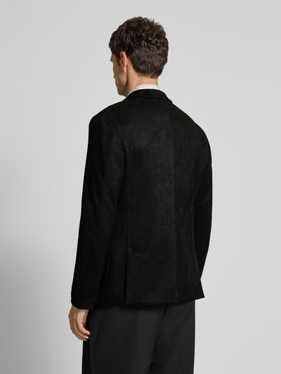 Drykorn Regular Fit Sakko mit Reverskragen und Eingrifftaschen Black 5